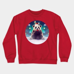 Christmas Panda Love Crewneck Sweatshirt